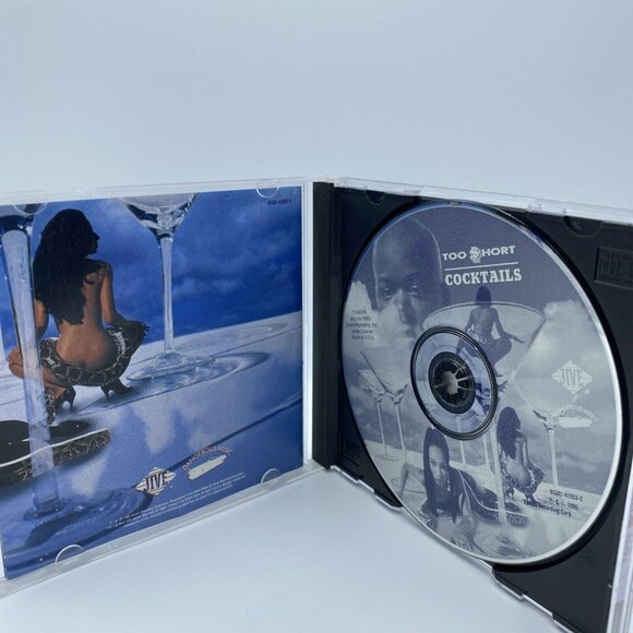 Cocktails by Too $hort (CD, 1995) Rap Hip Hop Ant Banks 2Pac MC Breed JIVE - Picture 2 of 3